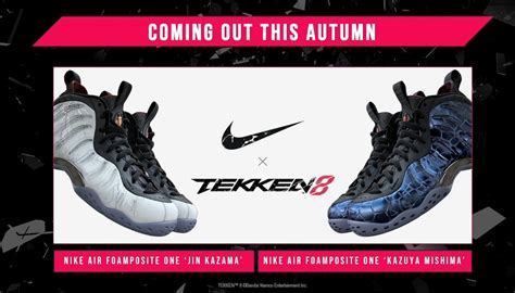 Tekken 8 Nike Foamposite One HF6367.